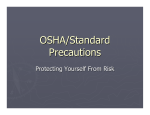 OSHA/Standard Precautions