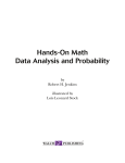 Hands-On Math Data Analysis and Probability