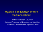 Myositis and Cancer - The Myositis Association