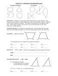 LESSON 4-1: CONGRUENT FIGURES/POLYGONS