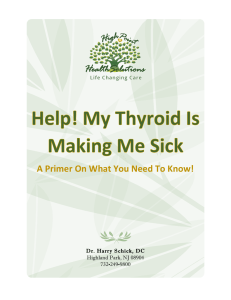 Help! My Thyroid Is Making Me Sick