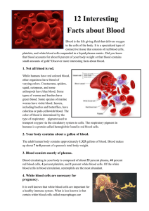 4. White blood cells are necessary for pregnancy.