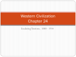 Western Civilization Chapter 24