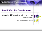 3. Basic Web Interface Design