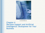 Chapter 4 Decision Support and Artificial Intelligence: Brainpower