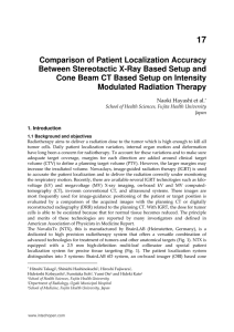 Comparison of Patient Localization Accuracy Between Stereotactic