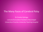 The Many Faces of Cerebral Palsy