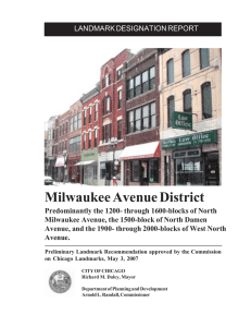 Milwaukee Avenue Historic District