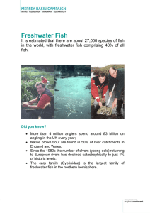 Freshwater Fish - Mersey Basin Campaign