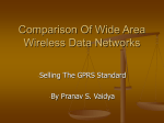 Comparison Of Wireless Data Networks