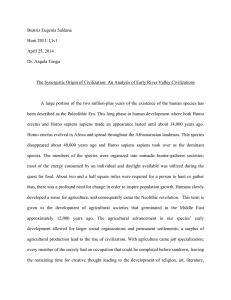 Western Civilization 1 Term Paper