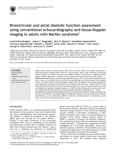 Biventricular and atrial diastolic function assessment using