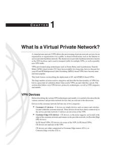 What Is a Virtual Private Network?