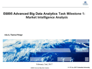 E6895 Advanced Big Data Analytics Task