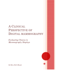 a clinical perspective of digital mammography - CAN