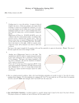 History of Mathematics–Spring 2015