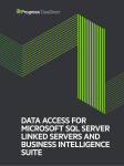 Data Access for Microsoft SQL Server Linked Servers and