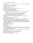 unit 5 review sheet - Phillips Scientific Methods