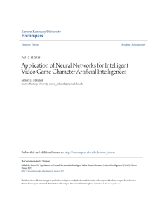 Application of Neural Networks for Intelligent Video