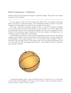03 Spherical Geometry