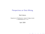 Perspectives on Data Mining