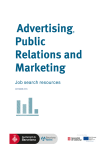 Job search resources: Advertising, Public Relations and Marketing