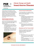 Insect-borne Disease - Physicians for Social Responsibility