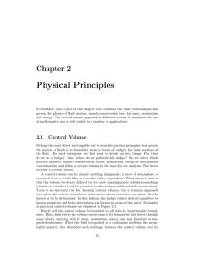 Physical Principles - Thayer School of Engineering