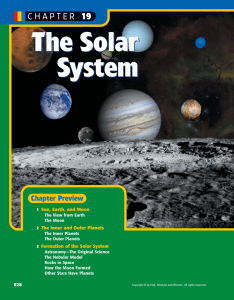 The Solar System The Solar System