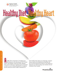 Healthy Diet,Healthy Heart