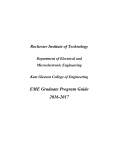 Graduate Program Guide - Rochester Institute of Technology