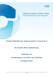 Draft report of the National Radiotherapy Implementation Group