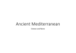 Ancient Mediterranean Greece and Rome PDF