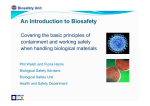 An Introduction to Biosafety