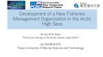 Development of a New Fisheries Management Organization in the