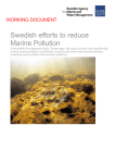 Swedish efforts to reduce Marine Pollution - Havs