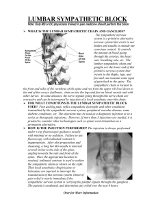 lumbar sympathetic block - Northland Pain Consultants