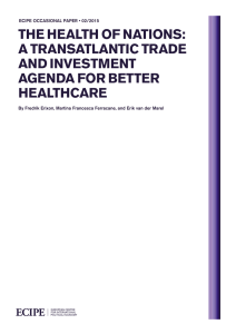 the health of nations: a transatlantic trade and investment