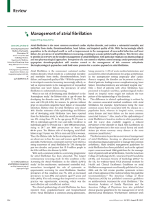 Management of atrial ﬁbrillation-Review