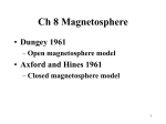 Magnetosphere - UMass Lowell