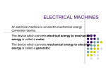 electrical machines - ce