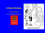 Critical thinking File