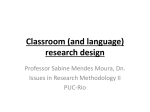 (and language) research design