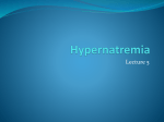 5 Hypernatremia