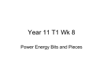 Power - Year 11 Physics Motion