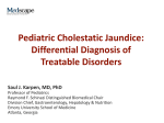 Evaluation of the Baby With Persistent Jaundice