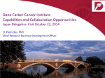The Belfer Institute For Applied Cancer Science is a Bridge Between