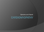 Cardiopmyopathy
