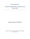 3. the climate change policy framework