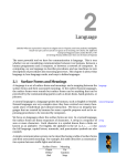 Chapter 2. Language - Introduction to Computing